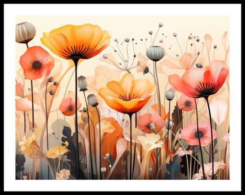 Plakat 65x50cm Taneczne Maki na Arena.pl