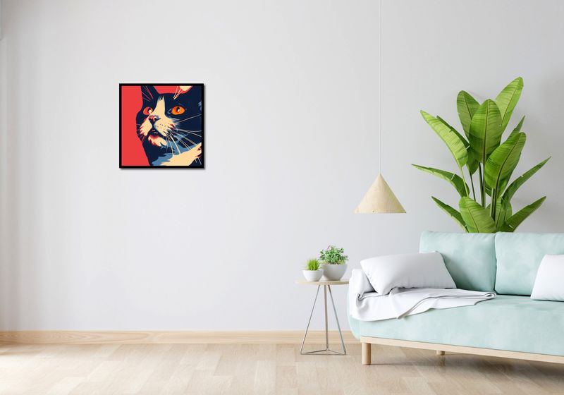 Plakat 50x50cm Szok zdjęcie 4