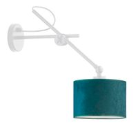 Kinkiet HAMILTON VELUR biały, zieleń but