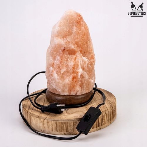 LAMPA SOLNA 2-3 kg lampka NOCNA sól himalajska JONIZATOR naturalna z soli na Arena.pl