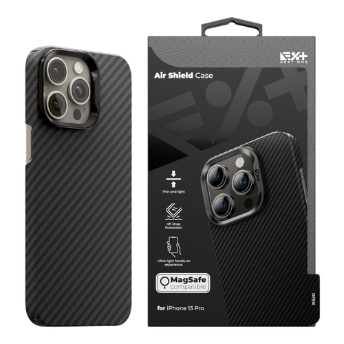 NEXT ONE Etui AirShield MagSafe Carbon iPhone 15 Pro na Arena.pl
