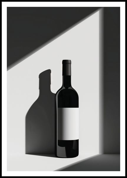 Plakat 68x98cm Butla Wina zdjęcie 3
