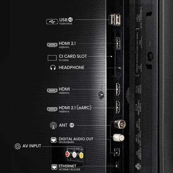 Telewizor HISENSE 55A6Q zdjęcie 10