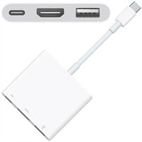 co2 przejściówka adapter kabel usb-c hdmi hub 3w1 usb typ c usb full