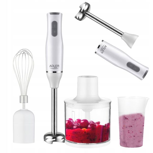 BLENDER RĘCZNY ZESTAW MIKSER MALAKSER TURBO ROBOT zdjęcie 10