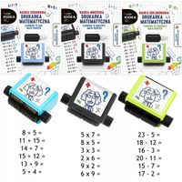 3x DRUKARKA MATEMATYCZNA NAUKA MNOŻENIE DODAWANIE ODEJMOWANIE KIDEA