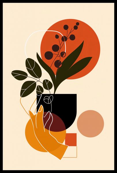 Plakat 40x60cm Dotyk Naturalności zdjęcie 2