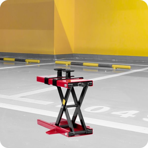 Podnośnik motocyklowy MP1 czarno-czerwony zdjęcie 10