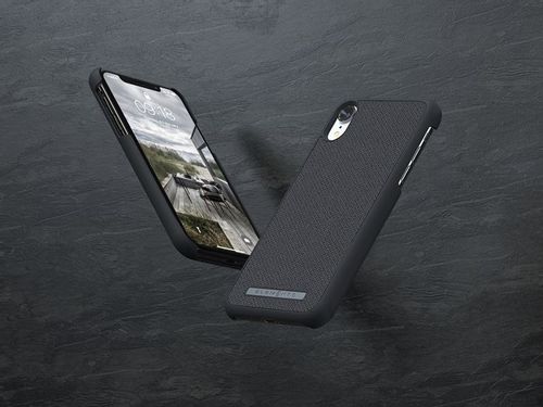 Materiałowe etui do iPhone XR (Dark Grey) na Arena.pl