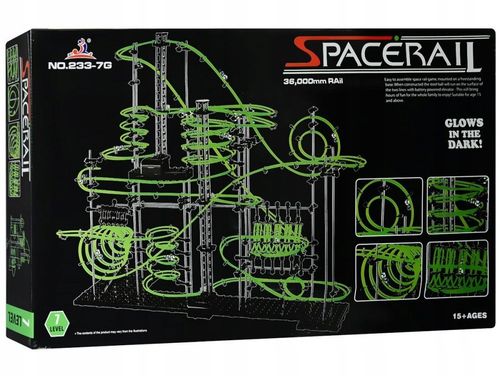 SpaceRail Tor Dla Kulek level 7G - Kulkowy rollercoaster na Arena.pl