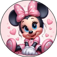 Opłatek na tort Urodziny Myszka Miki Mini Myszki Roczek