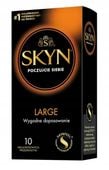 SKYN Large Nielateksowe Prezerwatywy XL Dłuższe Szersze 10szt