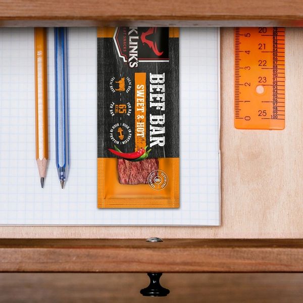 Baton proteinowy Jack Link's Beef Bar 5x Original 5x SweetHot zdjęcie 2