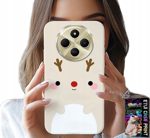 ETUI DO XIAOMI REDMI 14C 4G - RENIFEREK, RENIFER, ŚWIĄTECZNE WZORY na Arena.pl