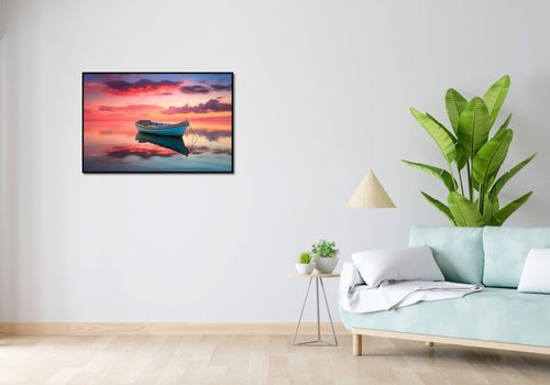 Plakat 91,5x61cm Spokój przed Połowem na Arena.pl