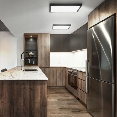 Panel LED natynkowy 40W czarny 60x60cm Plafon lampa sufitowa kwadrat na Arena.pl