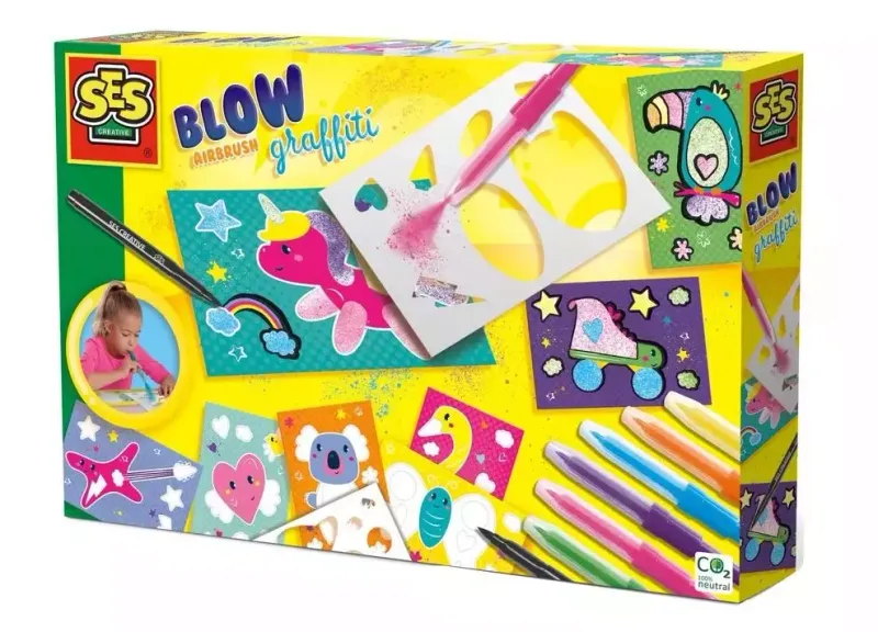 Malowanie graffiti za pomocą dmuchania zdjęcie 1