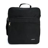 torba męska z nylonu marki vimax - czarna