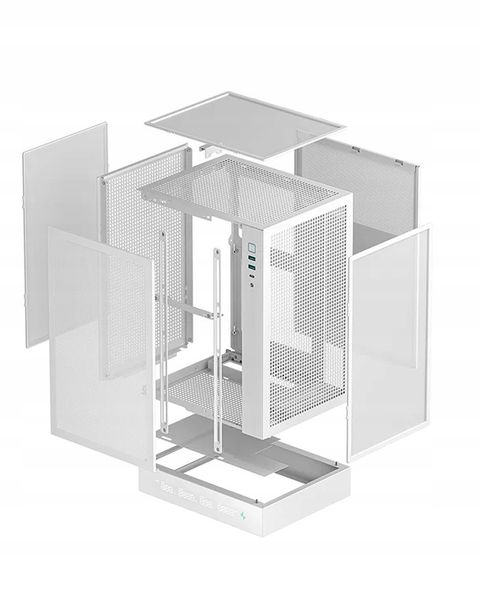 Obudowa do komputera DeepCool CH170 mini ITX Digital Biała zdjęcie 4