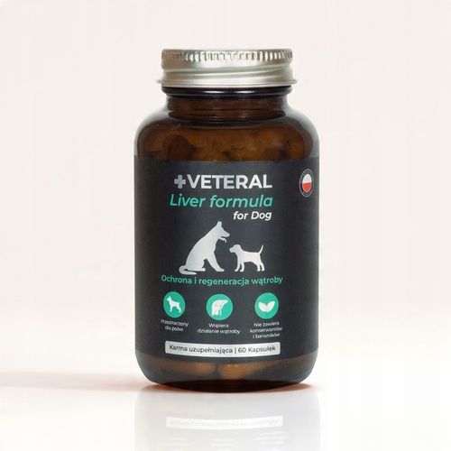 VETERAL SUPLEMENT NA WSPARCIE WĄTROBY DLA PSA suplement na wątrobę na Arena.pl