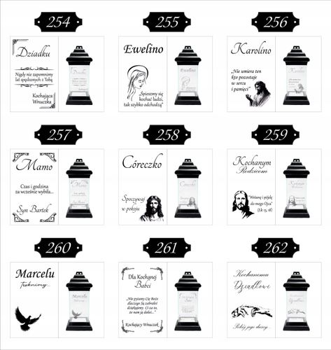 ZNICZ personalizowany GRAWER na wszystkich świętych DLA MAMY twój tekst na Arena.pl