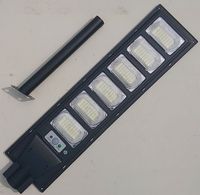 Latarnia solarna LED SMD 360W, czujnik ruchu, pilot i mocowanie IP68