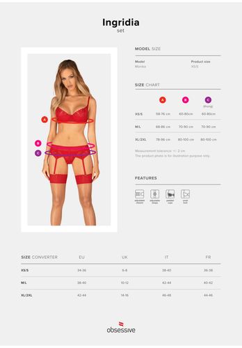 Ingridia Komplet 3-Częściowy  M/L na Arena.pl