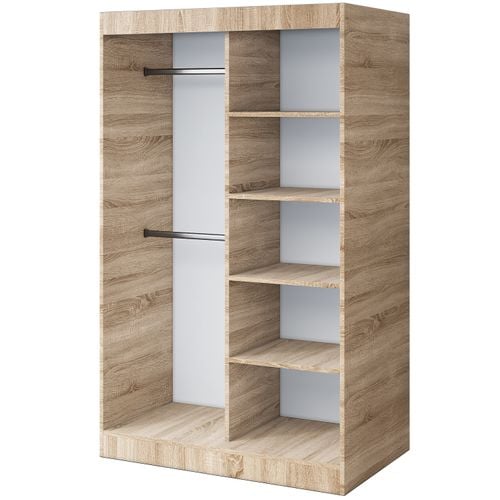 Korpus szafy 120 Regał BIAŁA - RÓŻNE UKŁADY na Arena.pl