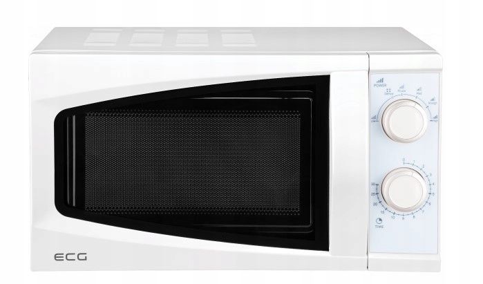 Biała Mikrofalówka 700W 20L minutnik zdjęcie 2