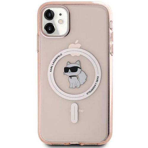 Etui Karl Lagerfeld do iPhone 11, iPhone XR, Różowy, MagSafe na Arena.pl