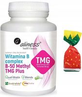 Aliness Witamina B-50 Kompleks METYLO 100k B12 B3  GRATIS