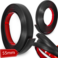 LISTWA BOCZNA 55MM CZARNA X 5M