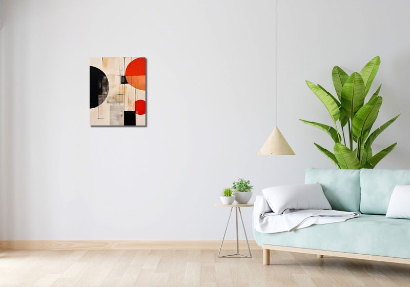 Obraz 40x50cm Abstrakcyjna Symetria zdjęcie 2
