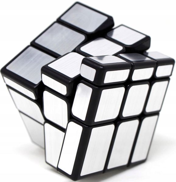 ORYGINALNA KOSTKA RUBIKA MoYu Mirror Silver 3x3x3 zdjęcie 2