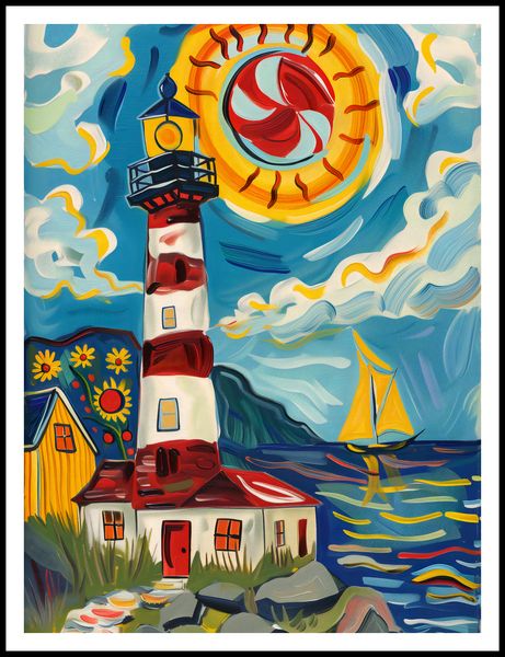 Plakat 75x100cm Żywa Przystań zdjęcie 3