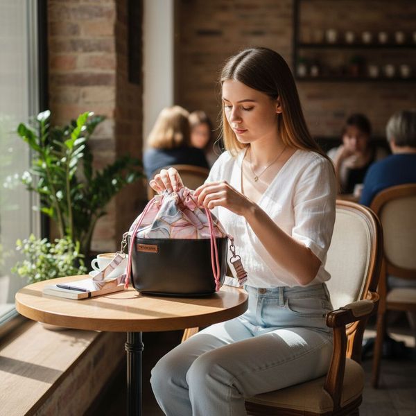 Torebka Plaster Miodu Mała Sakiewka zdjęcie 1