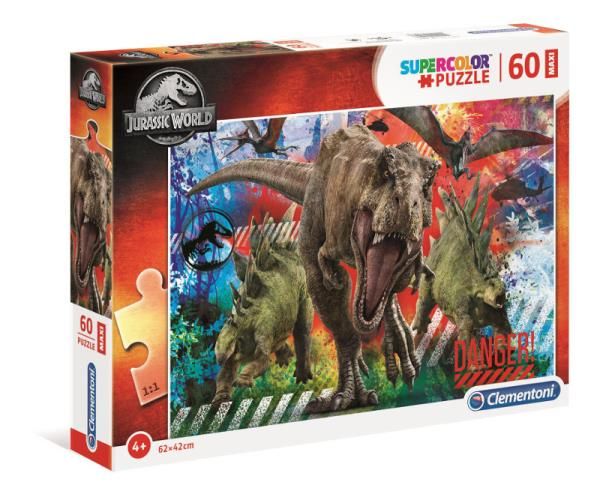 Clementoni Puzzle 60el Maxi Jurassic World 26456 zdjęcie 2