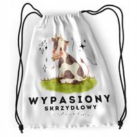 Plecak Sportowy Szkolny Skrzydłowego Worek Torba Z Nadrukiem Ze Zdjęciem