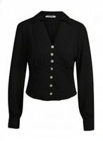 Bluzka ORSAY czarny z guzikem R38 (Brak guzik 1x)