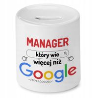 Skarbonka Dla Menagera Na Urodziny Prezent Z Nadrukiem Ze Zdjęciem