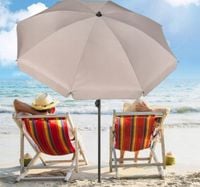 PARASOL OGRODOWY PLAŻOWY POKROWIEC SEKEY 180CM SEKEY UPF50+ REGULOWANY