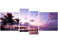 OBRAZ MAGICZNY ZACHÓD SŁOŃCA MALEDIWACH