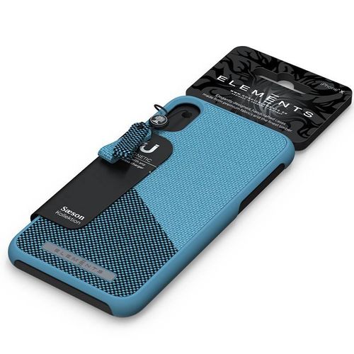Nordic Elements Saeson Freja - Materiałowe etui iPhone XR (Petrol) na Arena.pl