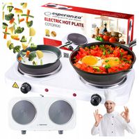 KUCHENKA ELEKTRYCZNA DWUPALNIKOWA 2000W PŁYTA