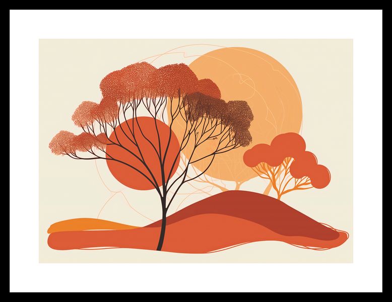 Plakat 35x25cm Ostatnie Promienie Słońca zdjęcie 3