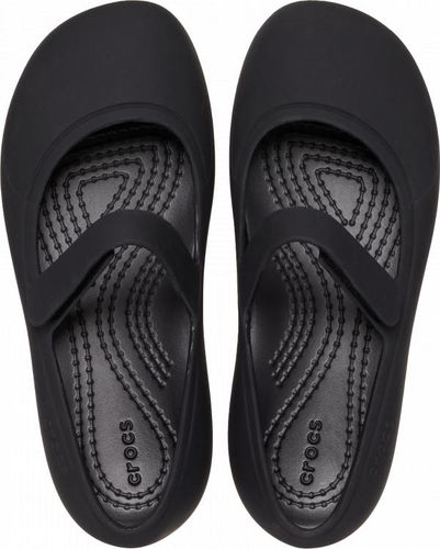 Dziewczęce Balerinki Baletki Półbuty Crocs Brooklyn Mary 209430 Flat 22-23 na Arena.pl