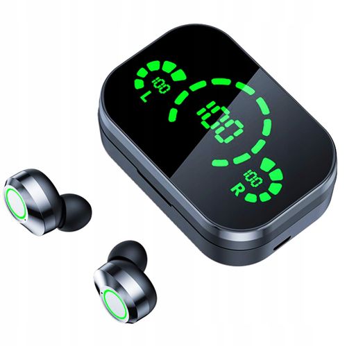 Słuchawki bezprzewodowe douszne BLUETOOTH 5.0 YD03 dotykowe stacja ładująca na Arena.pl