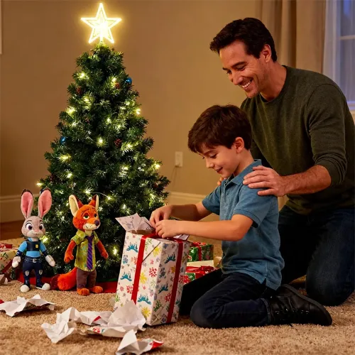 ZOOTOPIA 2x JUDY HOPPS + NICK WILDE MASKOTKA ZWIERZOGRÓD KRÓLIK LIS 40cm na Arena.pl