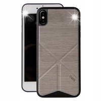 ETUI DO IPHONE X/XS UNIQ TRANSFORMA LIGNE SZARE OCHRONNE