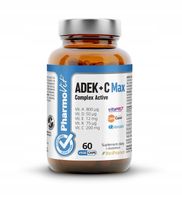Pharmovit Clean Label ADEK + C Max Complex Active, suplement diety